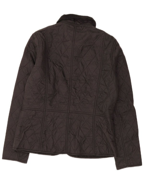 Γυναικείο καπιτονέ μπουφάν Barbour UK 10 Small Black Polyamide