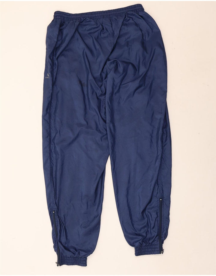 Ανδρική φόρμα PUMA Παντελόνι Joggers UK 42 Large Navy Blue Polyamide