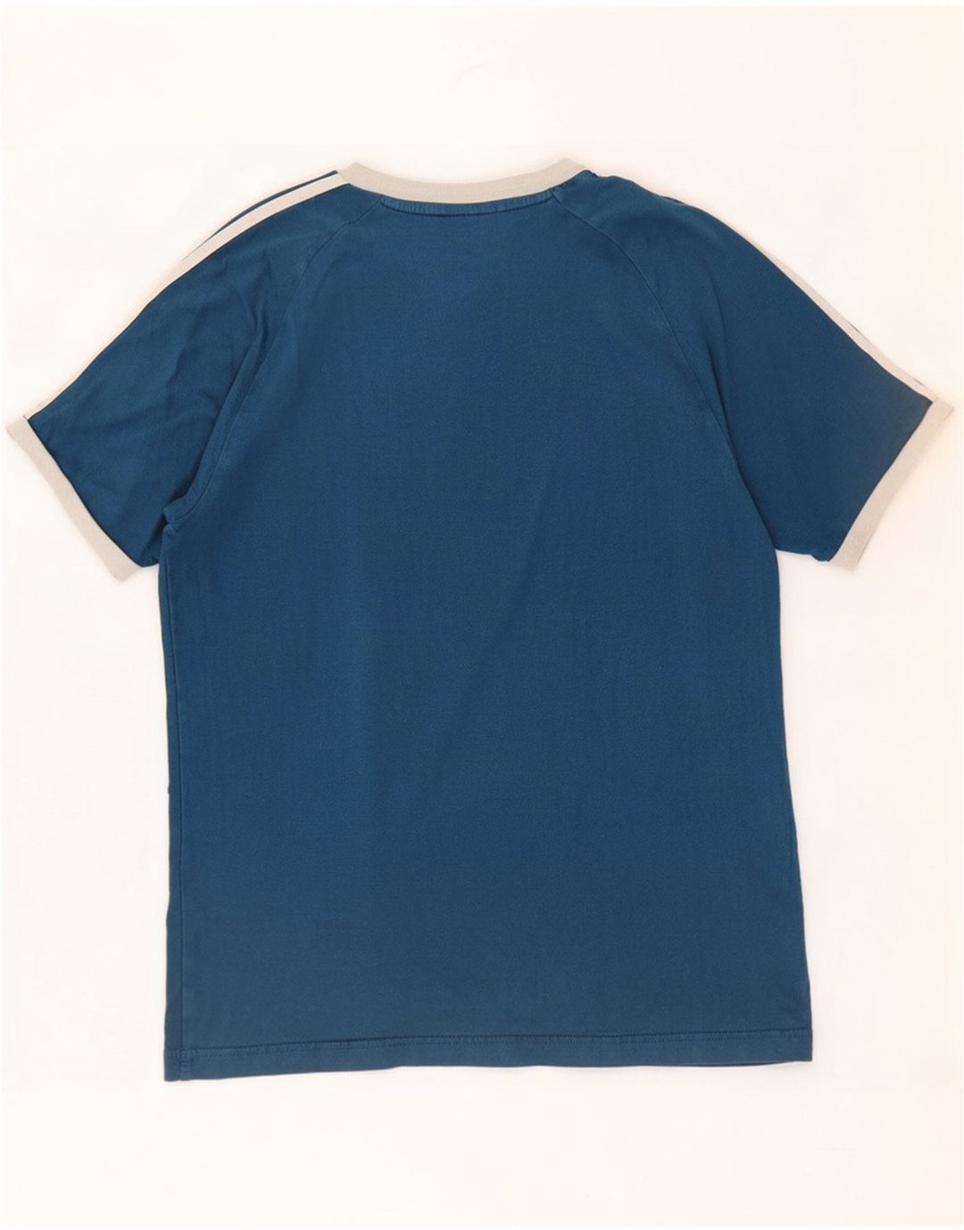Ανδρικό T-Shirt Adidas Top από μεσαίο μπλε βαμβακερό