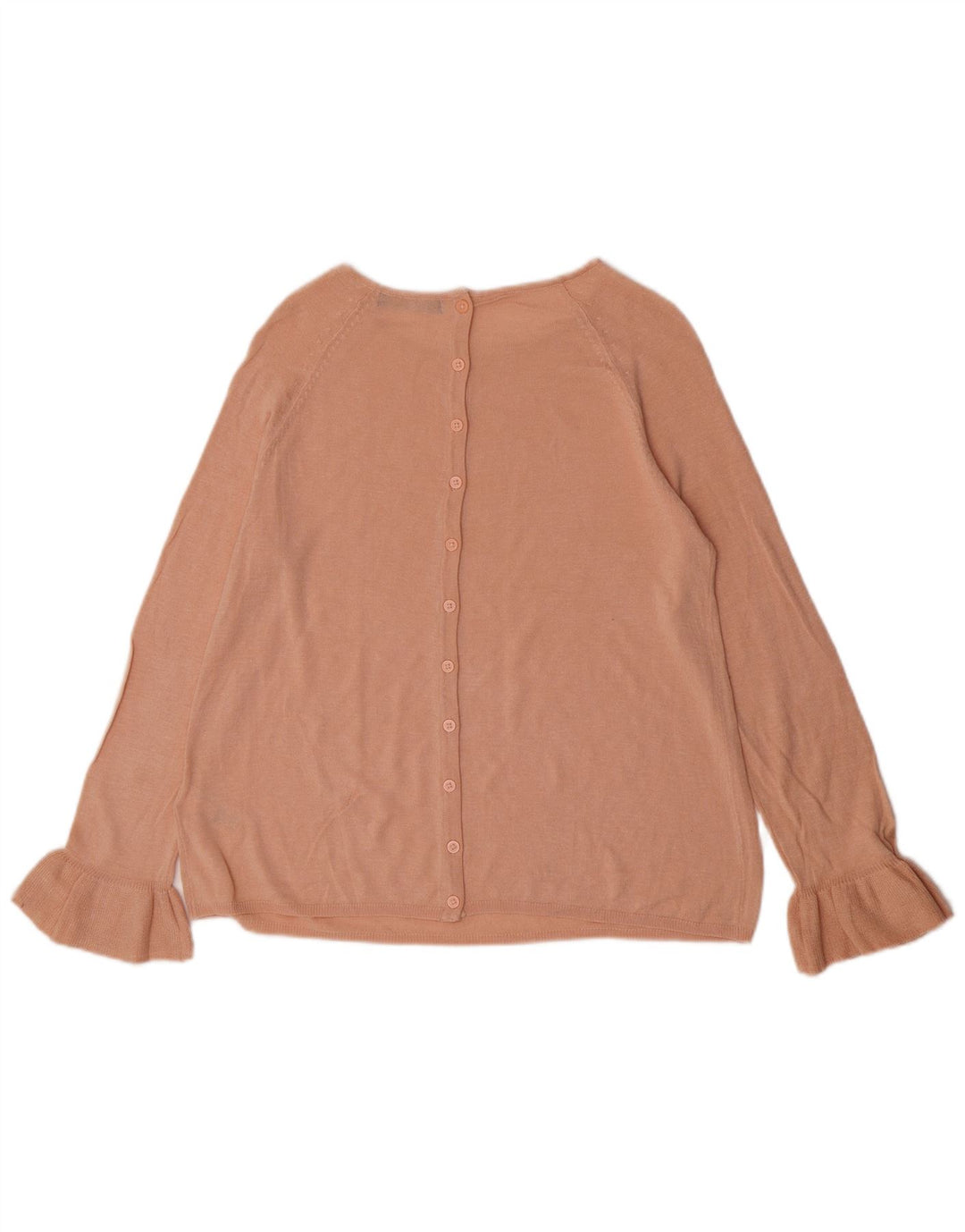 Marks & Spencer Γυναικείο πουλόβερ με λαιμόκαυστο UK 12 Medium Pink Acrylic