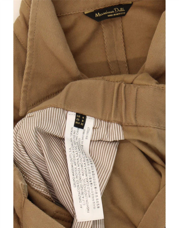 Massimo Dutti Γυναικεία Ολόσωμη φόρμα UK 12 μεσαίο μπεζ βαμβακερό