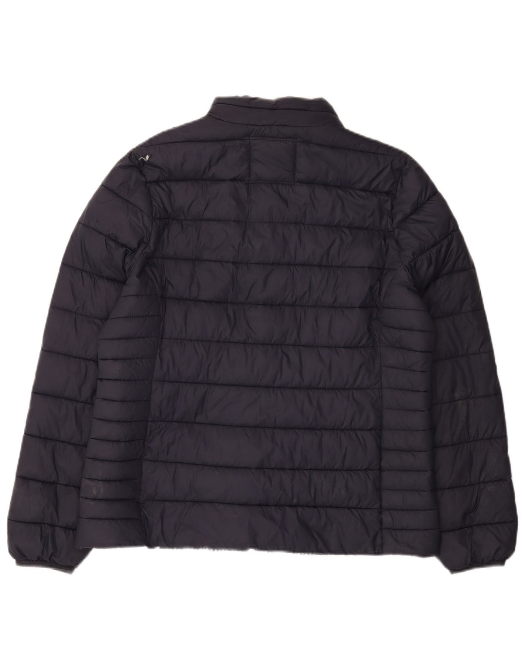 CREW CLOTHING Γυναικείο μπουφάν UK 16 Large Navy Blue Nylon