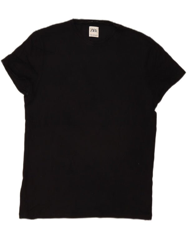 Ανδρικό T-Shirt Zara Top Μεσαίο Μαύρο