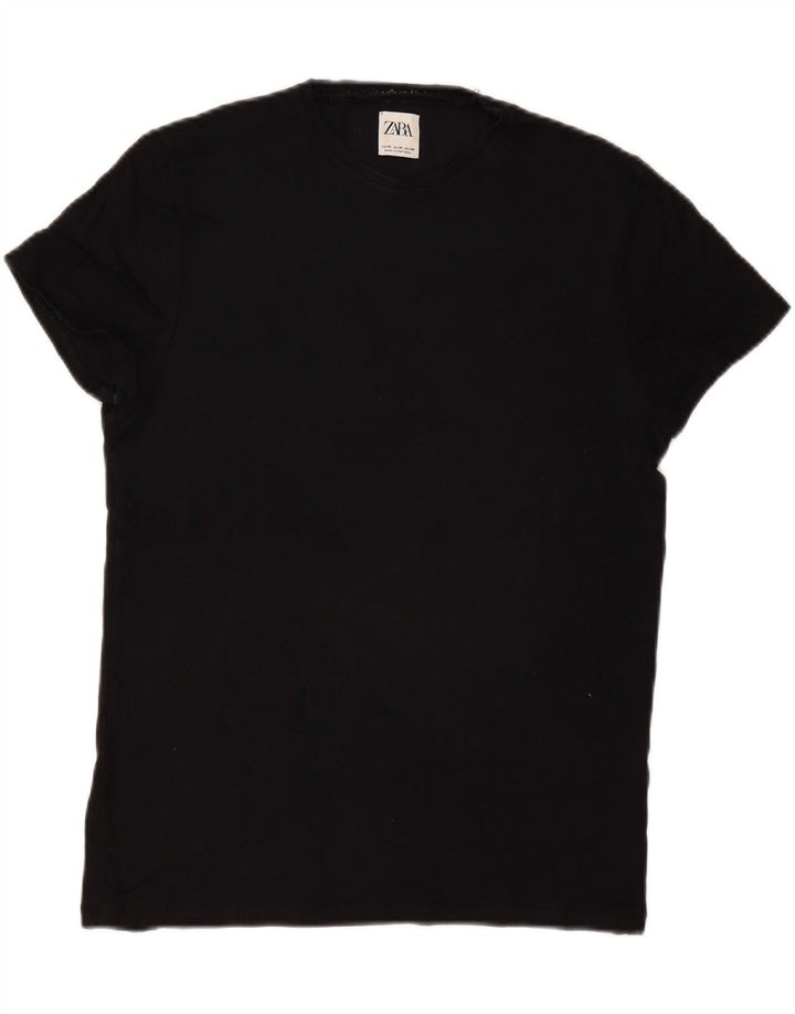 Ανδρικό T-Shirt Zara Top Μεσαίο Μαύρο