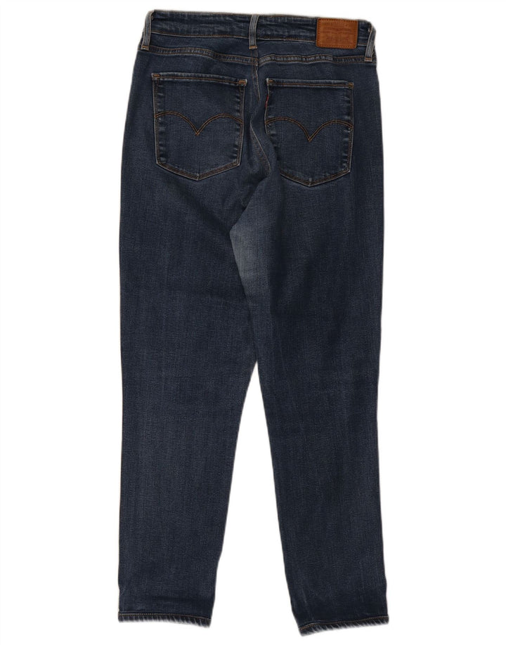 Γυναικείο ψηλόμεσο τζιν Levi's Cropped W28 L25 Blue