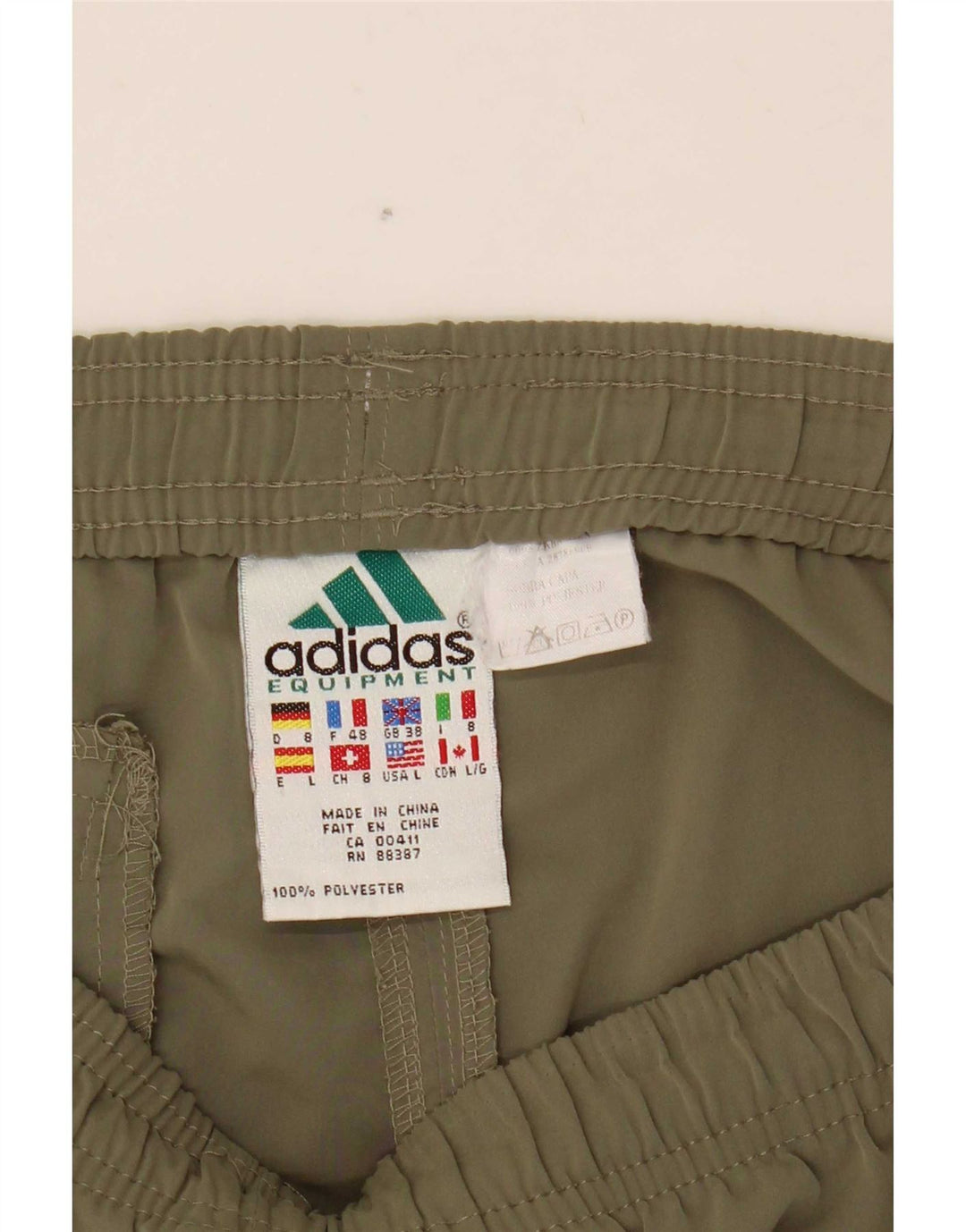 Ανδρικό αθλητικό σορτς Adidas XL Khaki Polyester