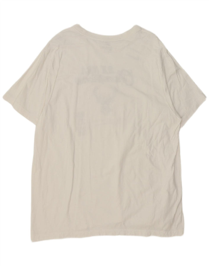 Ανδρικό γραφικό μπλουζάκι Nike Milwaukee Bucks 2XL λευκό