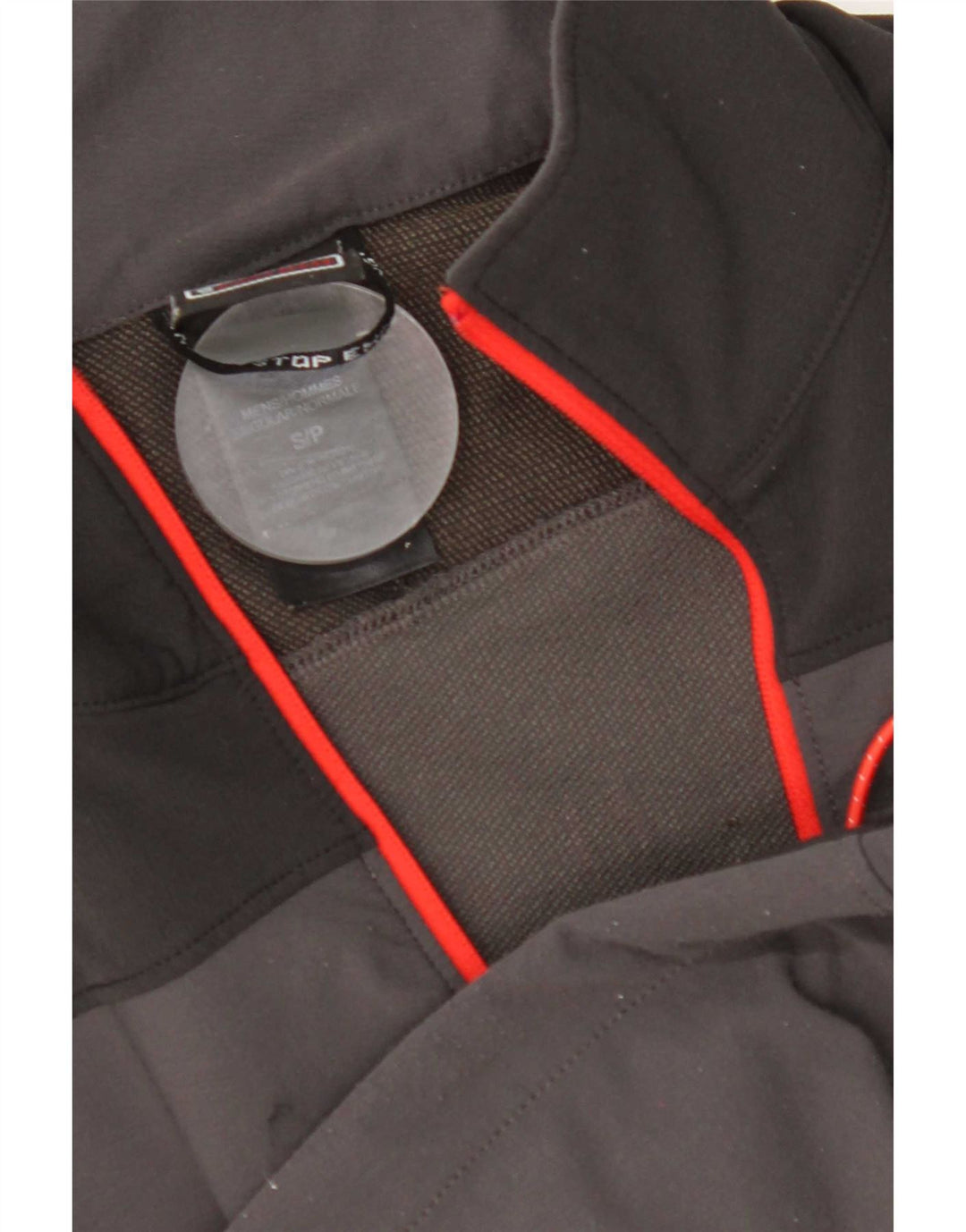 Ανδρική φόρμα πουλόβερ με φερμουάρ North Face Top Small Grey Colourblock