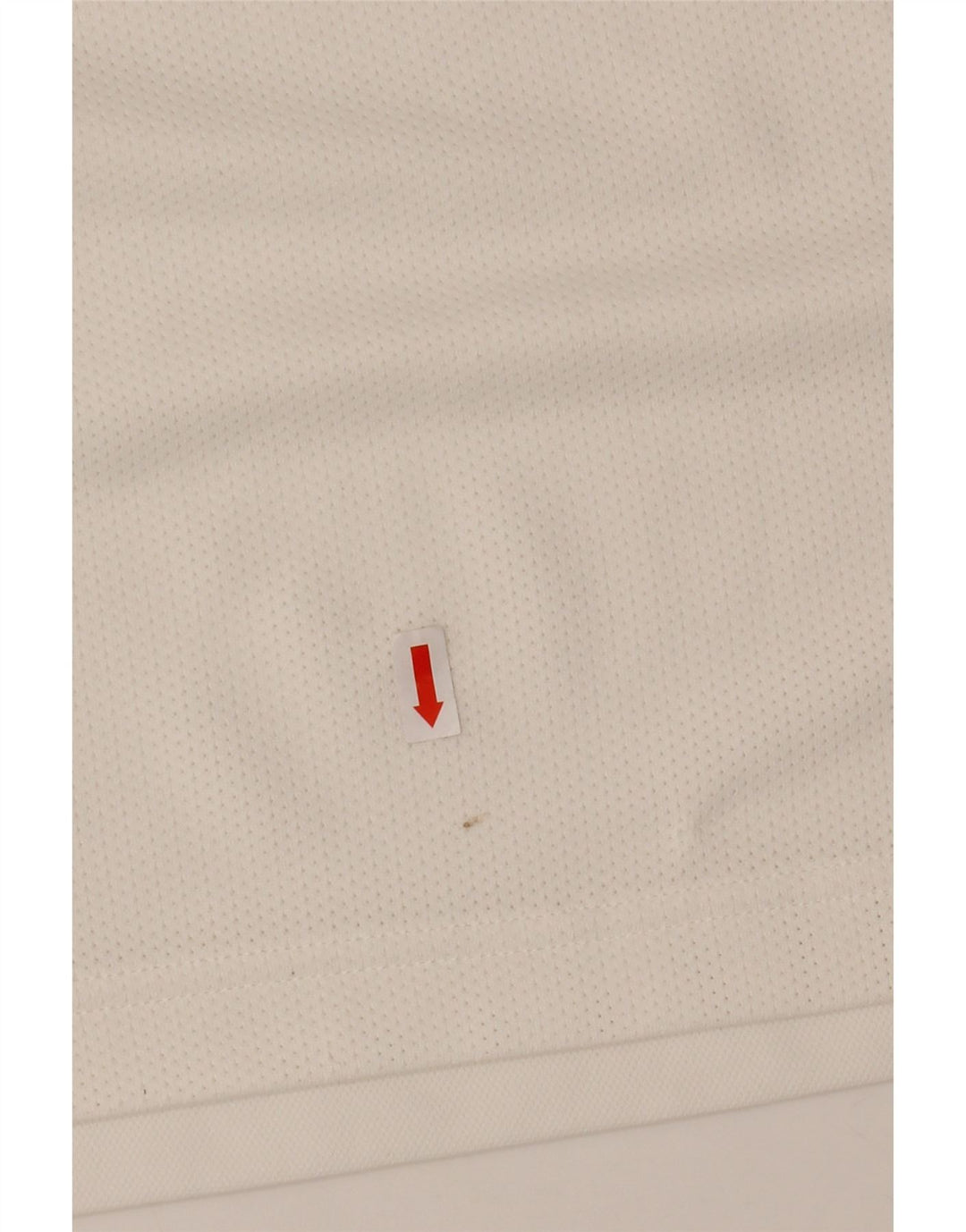 Ανδρικό μπλουζάκι πόλο NIKE UK 42/44 Μεγάλο λευκό χρώμα πολυεστέρα