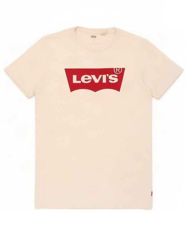Ανδρικό γραφικό T-Shirt Levi's Top Small White