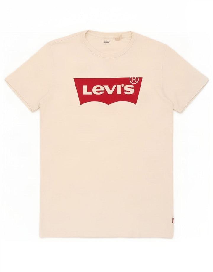 Ανδρικό γραφικό T-Shirt Levi's Top Small White