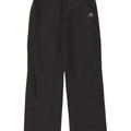 Γυναικείο ίσιο παντελόνι Adidas UK 12 Medium W30 L31 Μαύρο Πολυεστέρας