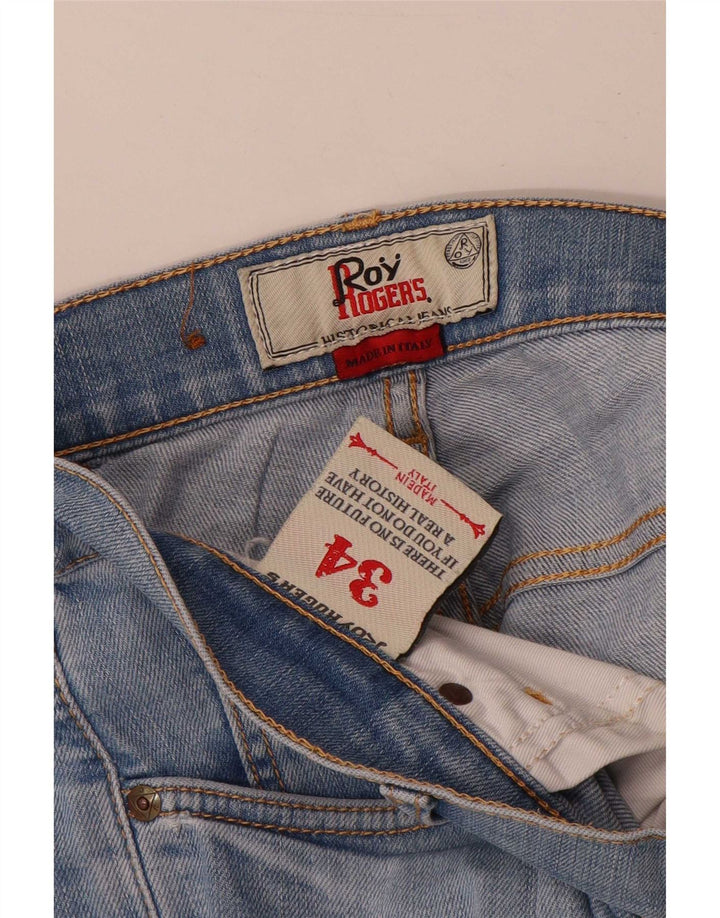 Ανδρικό τζιν ίσιο Roy Rogers W34 L30 Μπλε βαμβακερό