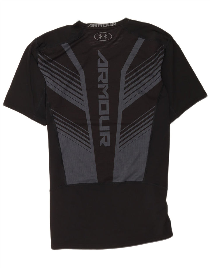 Ανδρικό γραφικό μπλουζάκι Under Armour Top Μεσαίο Μαύρο