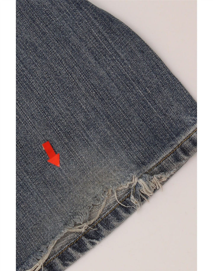 Lee Mens Nash Straight Jeans W34 L32 Μπλε βαμβακερό