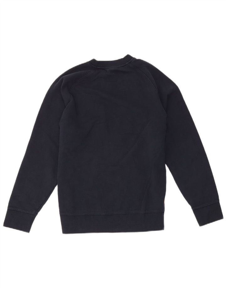 Γυναικεία γραφική μπλούζα Timberland Jumper UK 14 Medium Navy Blue Cotton
