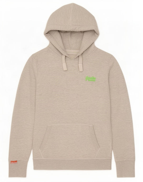 Superdry Boys Hoodie Jumper 13-14 ετών Μεγάλο γκρι βαμβάκι