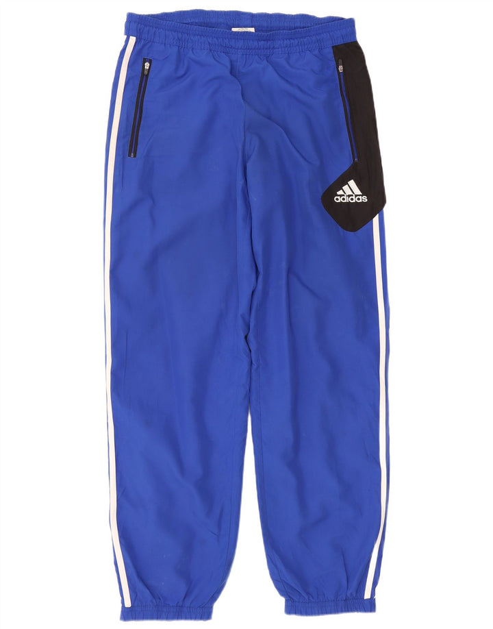Ανδρική φόρμα ADIDAS Παντελόνι Joggers UK 40/42 Medium Blue Colorblock
