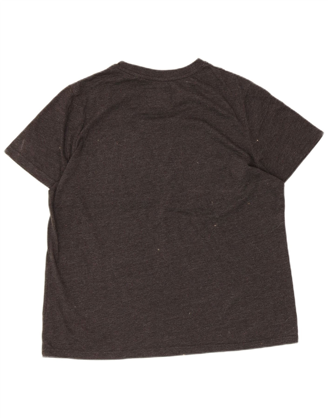 Γυναικείο γραφικό μπλουζάκι SUPERDRY Top UK 16 Large Grey Flecked Cotton