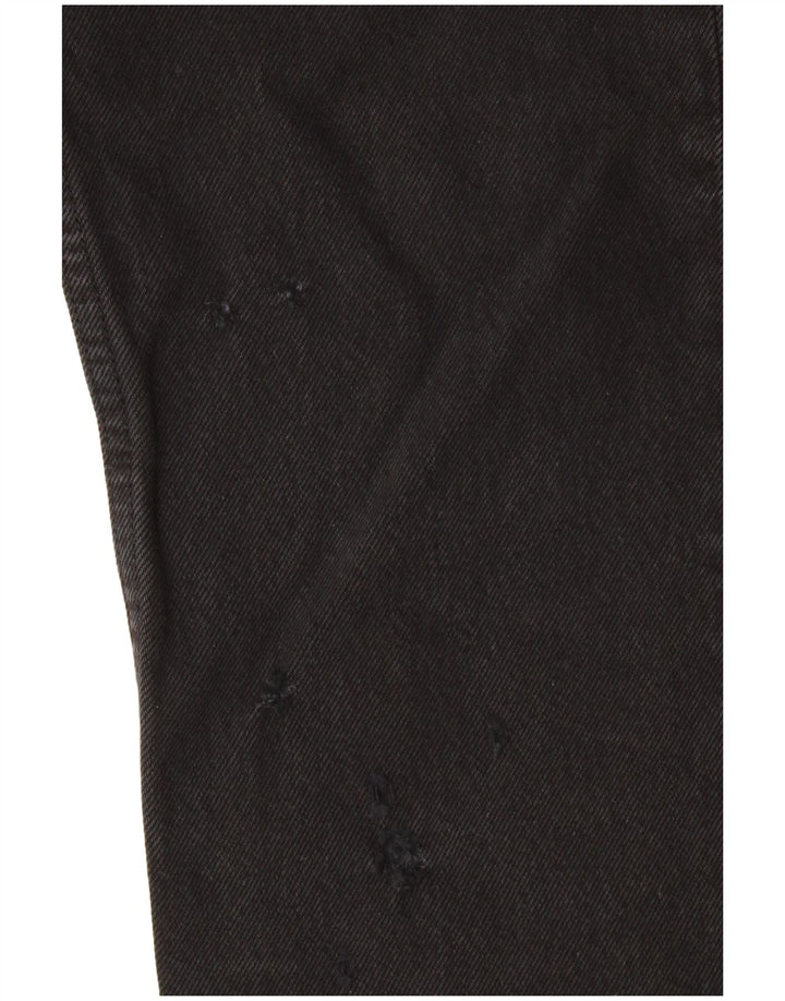 Levi's Womens 501 Straight Jeans W27 L30 Μαύρο