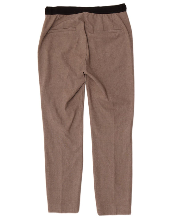 Zara Γυναικείο Slim παντελόνι Chino Small W28 L26 Grey Polyester
