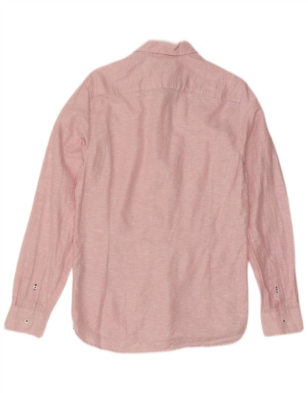 Ted Baker Ανδρικό Πουκάμισο Νούμερο 2 Small Pink Flecked Len