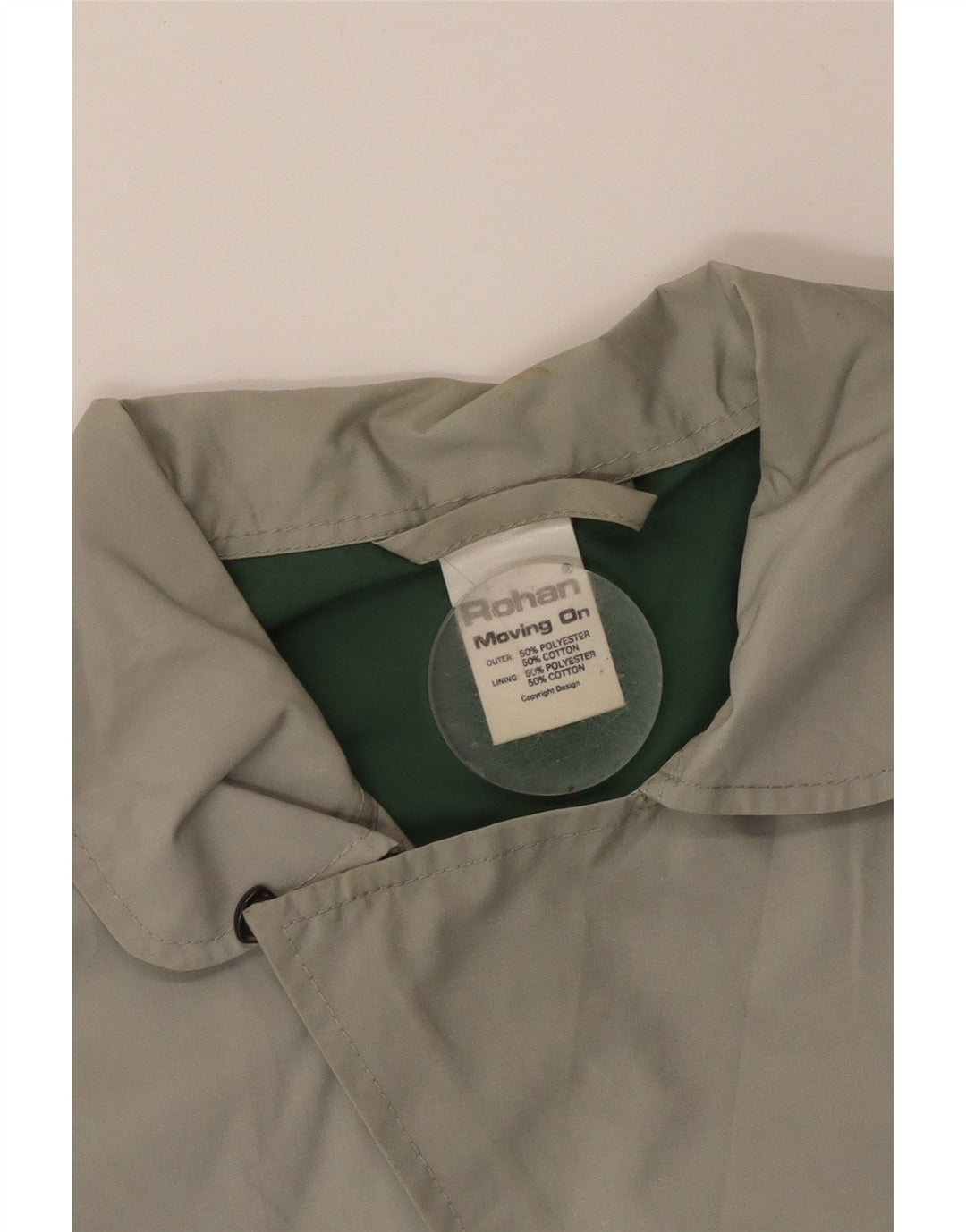 Ανδρικό πουλόβερ Ανδρικό μπουφάν UK 36 Small Green Colourblock ROHAN