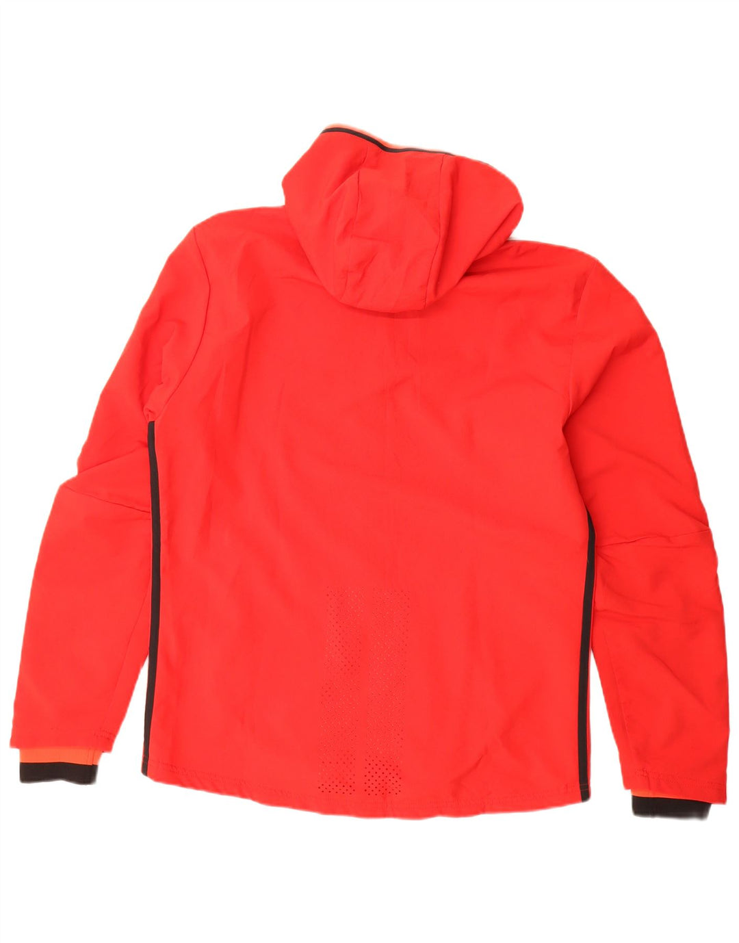 Adidas Ανδρικό Climacool Graphic Hooded Rain Jacket UK 38 Medium Red Polyester