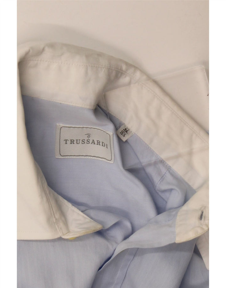 Ανδρικό πουκάμισο Trussardi μέγεθος 42 16 1/2 μεγάλο μπλε χρώμα