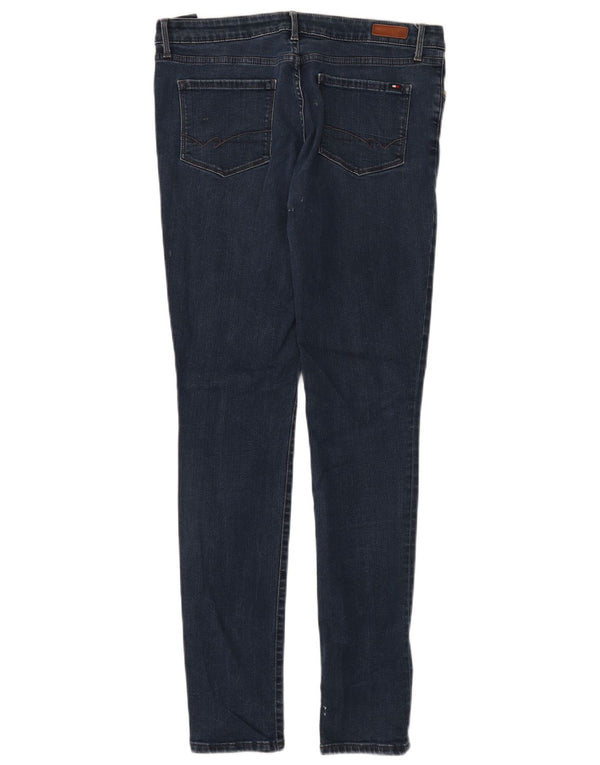 Tommy Hilfiger Γυναικεία Skinny Jeans Medium W30 L32 Navy Blue Cotton