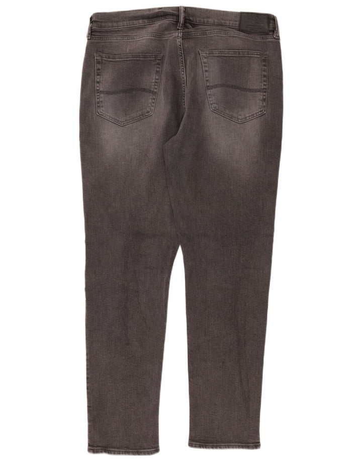 Marks & Spencer Ανδρικό Slim Jeans W36 L31 Γκρι βαμβακερό