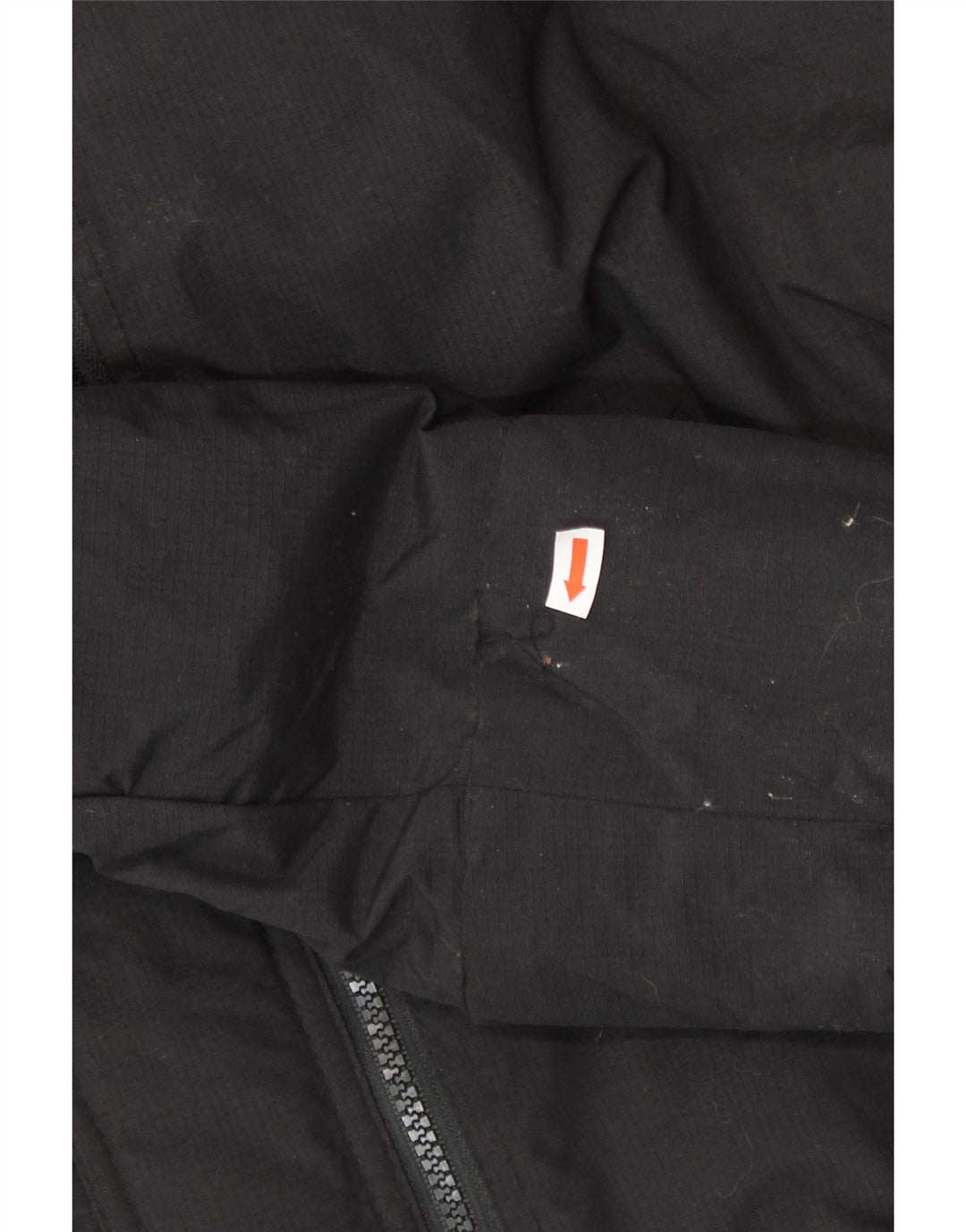 SUPERDRY Womens Hooded Windbreaker Jacket UK 16 Large Black Polyester