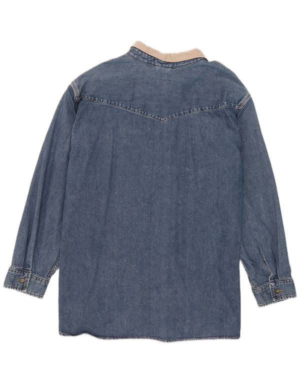 Ανδρικό τζιν πουκάμισο Levi's Relaxed Fit 4XL Μπλε χρώματος βαμβακερό