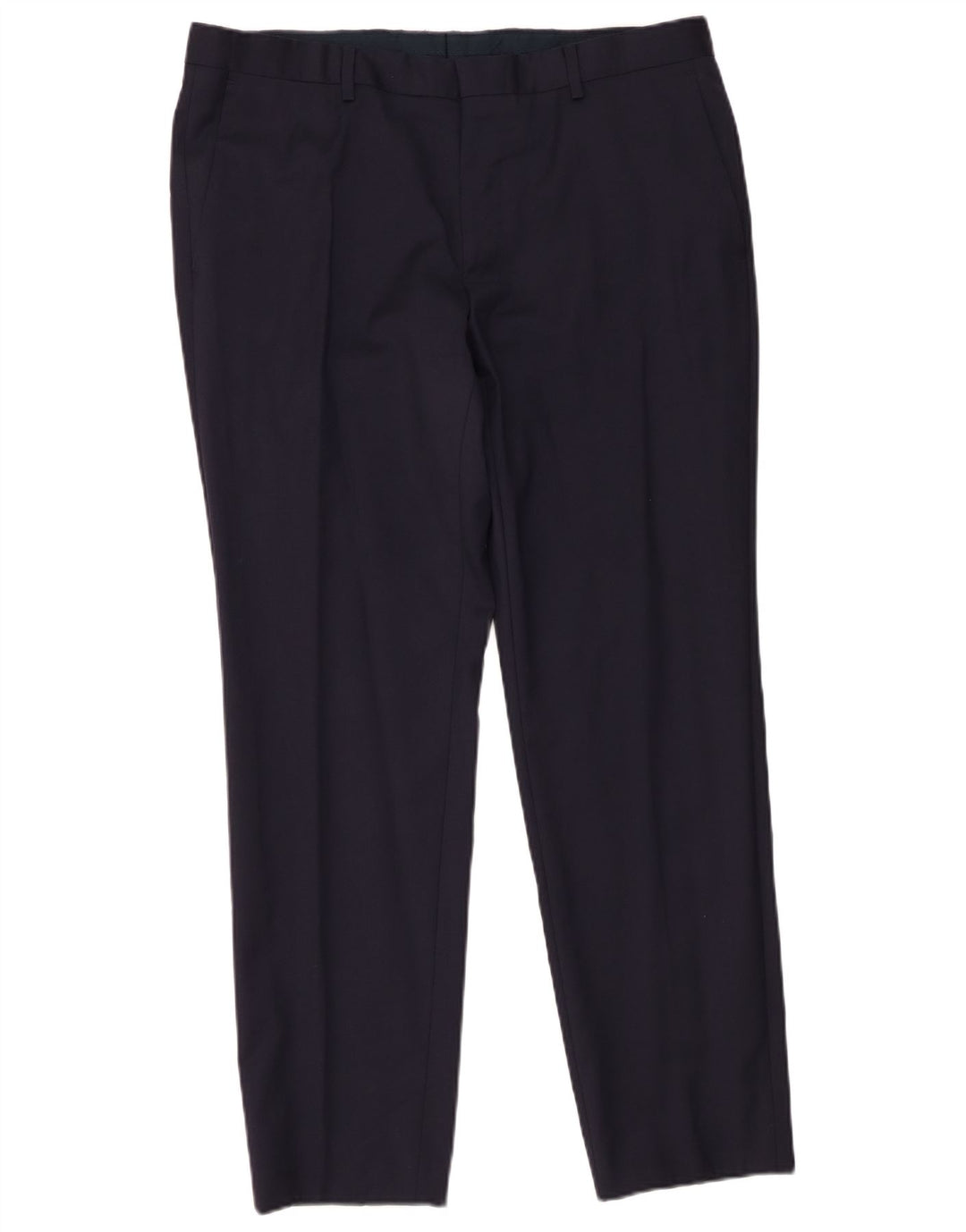 Παντελόνι Hugo Boss Ανδρικό Slim Suit Παντελόνι W36 L30 Navy Blue Wool