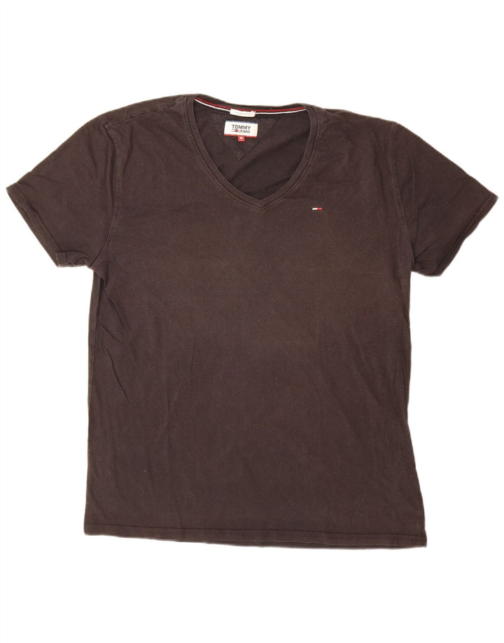 Ανδρικό T-Shirt Tommy Hilfiger Top Μεσαίο μαύρο βαμβακερό