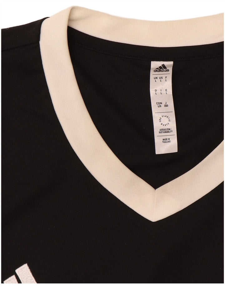 Adidas Ανδρικό T-Shirt Aeroready Top Large Μαύρο Πολυεστέρας