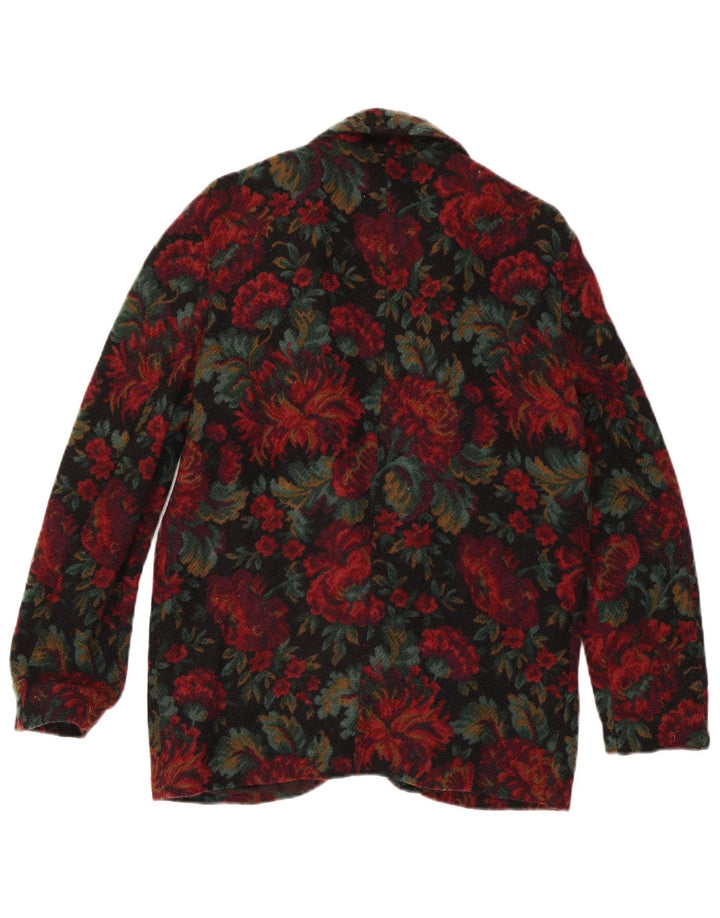 Vintage Γυναικείο Μπουφάν Blazer 1 Κουμπί IT 44 Μεσαίο Πολύχρωμο Floral