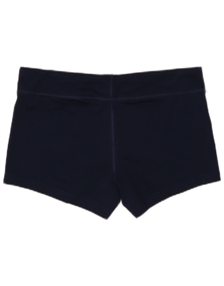 Γυναικείο αθλητικό σορτς NIKE Dri Fit UK 12 μεσαίου μπλε πολυεστέρα