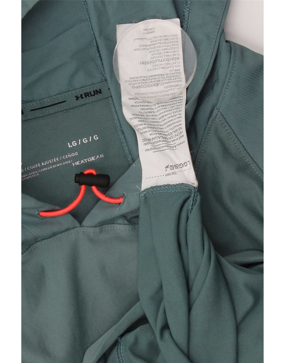 Under Armour Ανδρική φόρμα πουλόβερ με κουκούλα Top Large Τιρκουάζ Elastane
