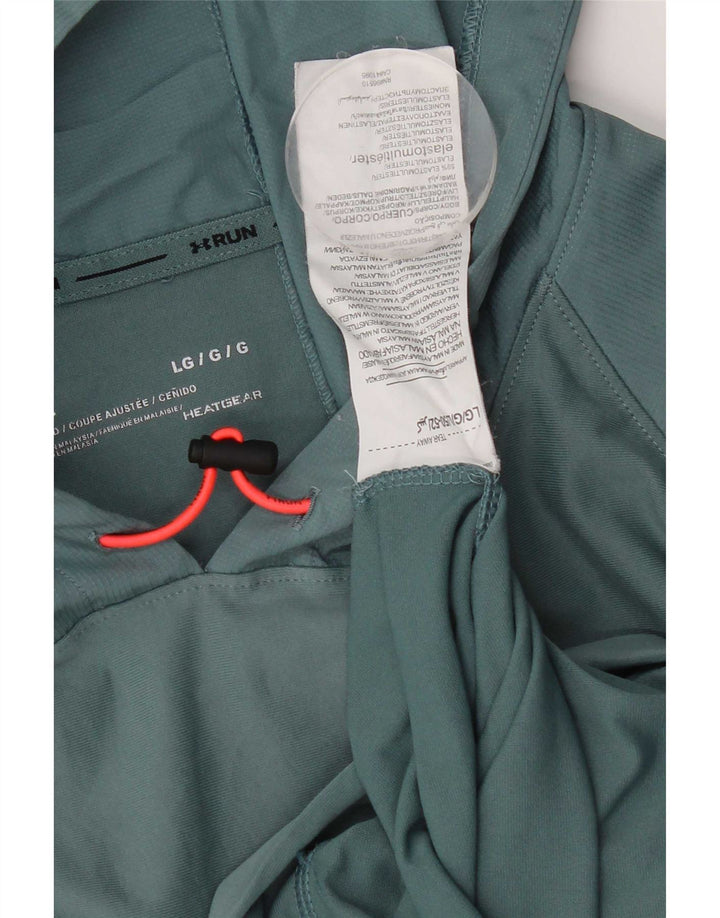 Under Armour Ανδρική φόρμα πουλόβερ με κουκούλα Top Large Τιρκουάζ Elastane