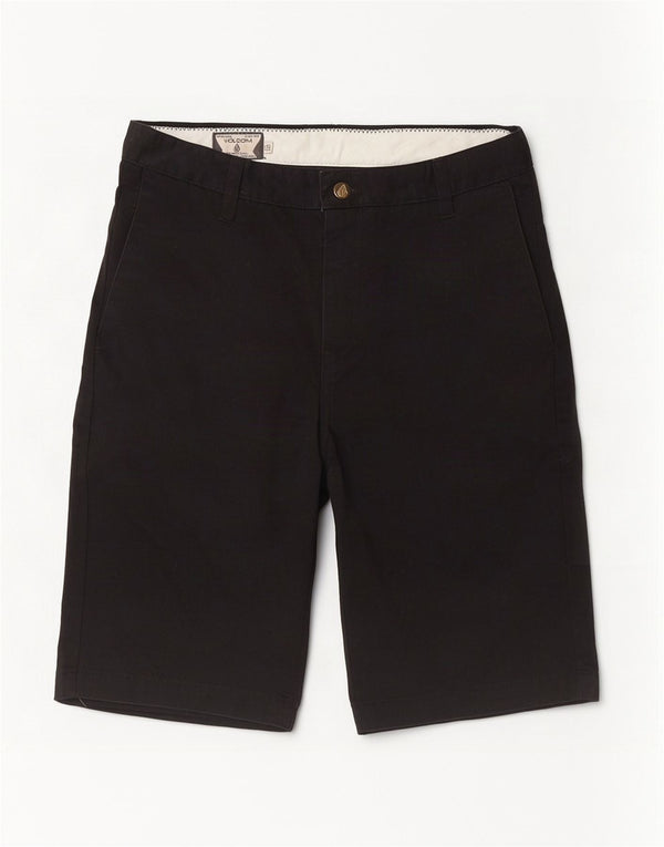 Ανδρικό σορτς Chino Volcom W30 Μεσαίο μαύρο βαμβακερό