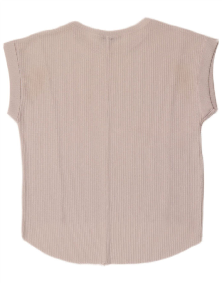 Zara Γυναικείο Γιλέκο Oversized Top UK 10 Small White