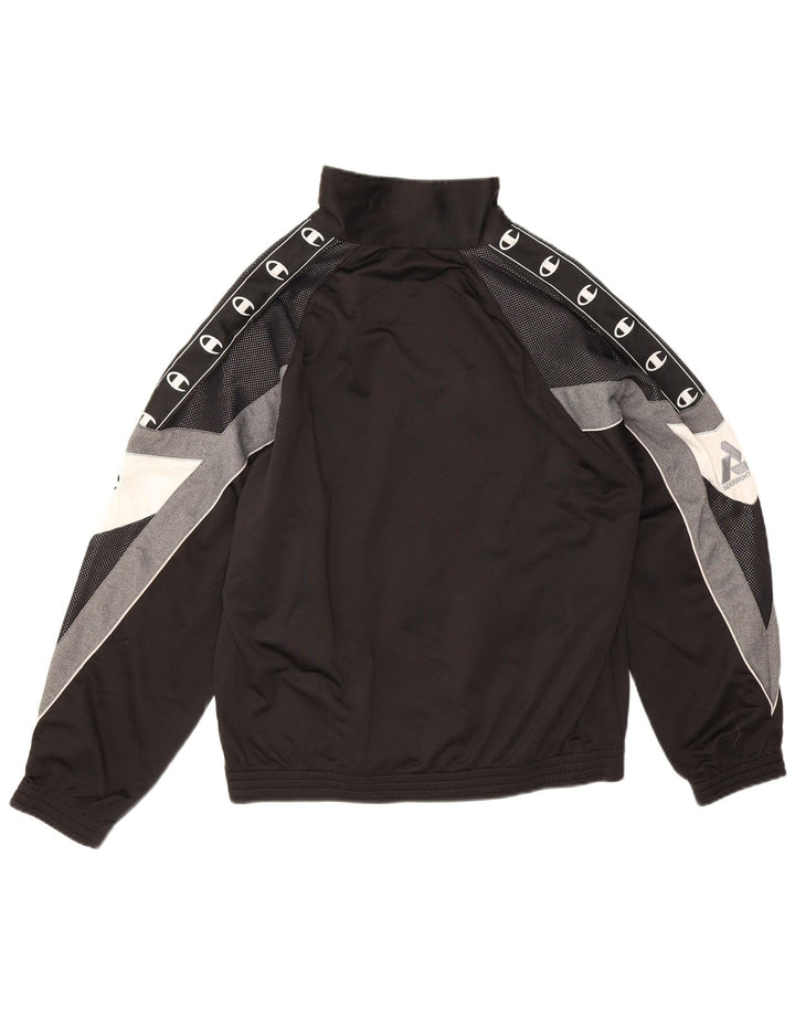 Ανδρική φόρμα Champion Graphic Top Jacket Medium Black Colourblock