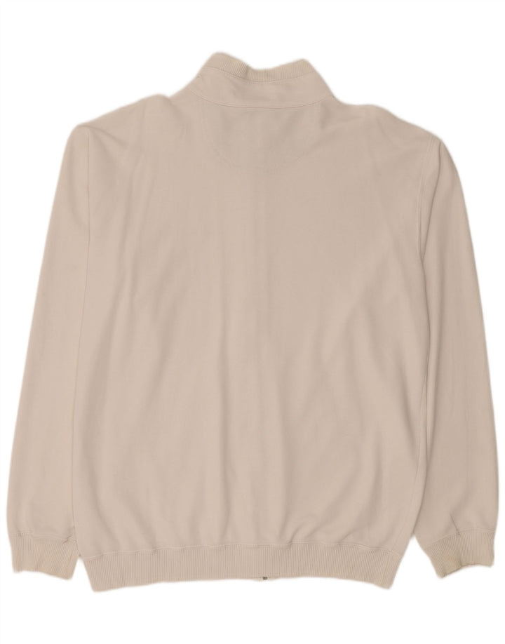 Ανδρική φόρμα Champion Top Jacket 2XL Λευκό βαμβακερό