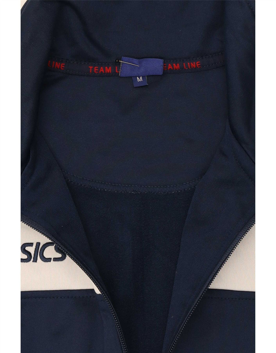 Ανδρική φόρμα Asics με μεσαίο μπλε ναυτικό Colorblock Polyester