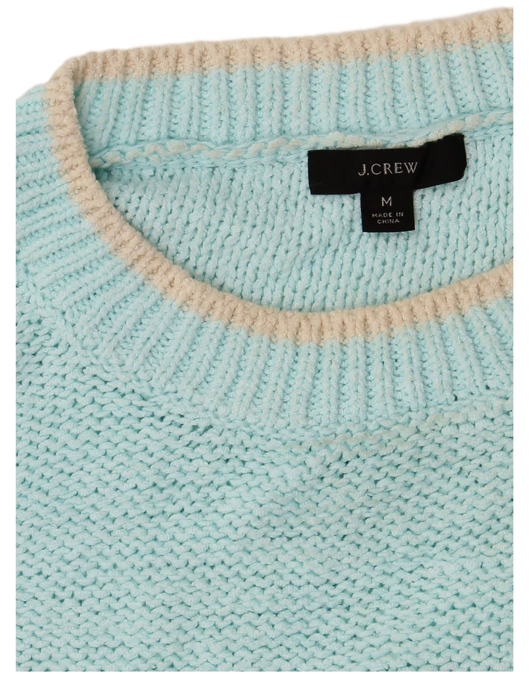 J. CREW Γυναικείο πουλόβερ υπερμεγέθους Boat Neck Jumper UK 14 Medium Turquoise
