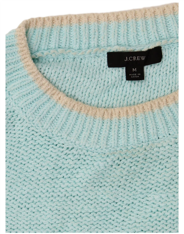 J. CREW Γυναικείο πουλόβερ υπερμεγέθους Boat Neck Jumper UK 14 Medium Turquoise