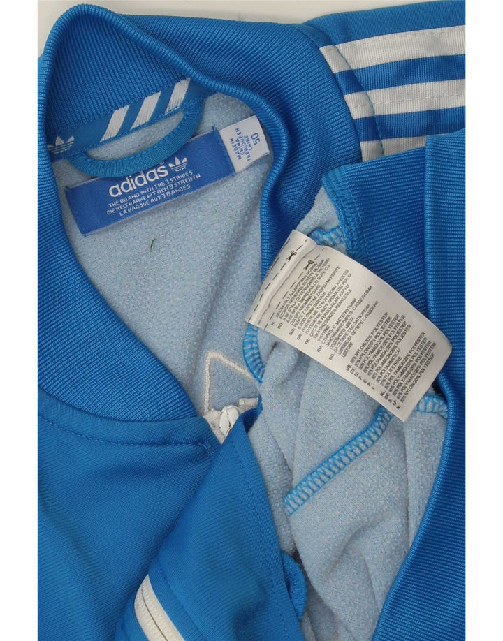 Ανδρική φόρμα γυμναστικής Adidas Top Jacket IT 50 Medium Blue Nylon