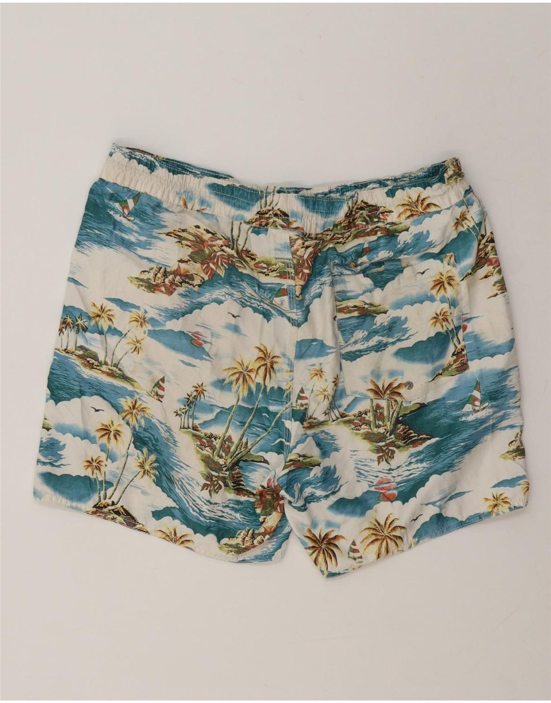 Ανδρικό σορτς κολύμβησης Rip Curl από μεσαίο μπλε πολυεστέρα