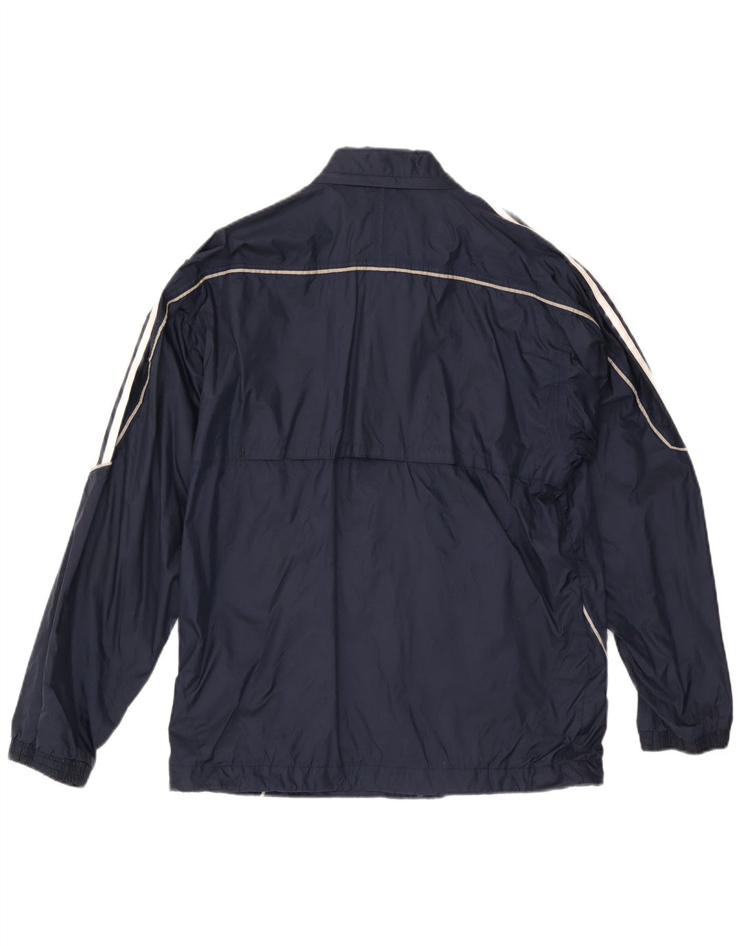 Adidas Ανδρικό μπουφάν βροχής με κουκούλα UK 36 Small Navy Blue Polyamide